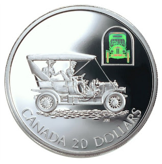 Canada 20 Dollars Silver Coin 2001 The Russell "Light Four"
