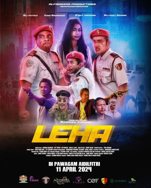 Poster Filem Leha di pawagam 2024