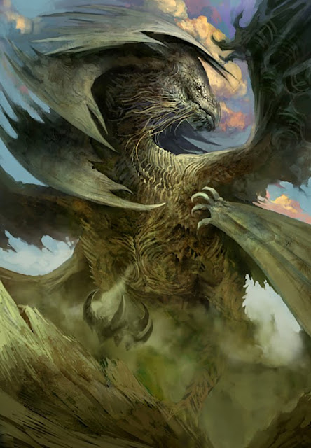 A dragon by concept artist Kekai Kotaki