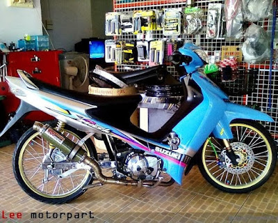 Modifikasi Motor Suzuki Smash 110