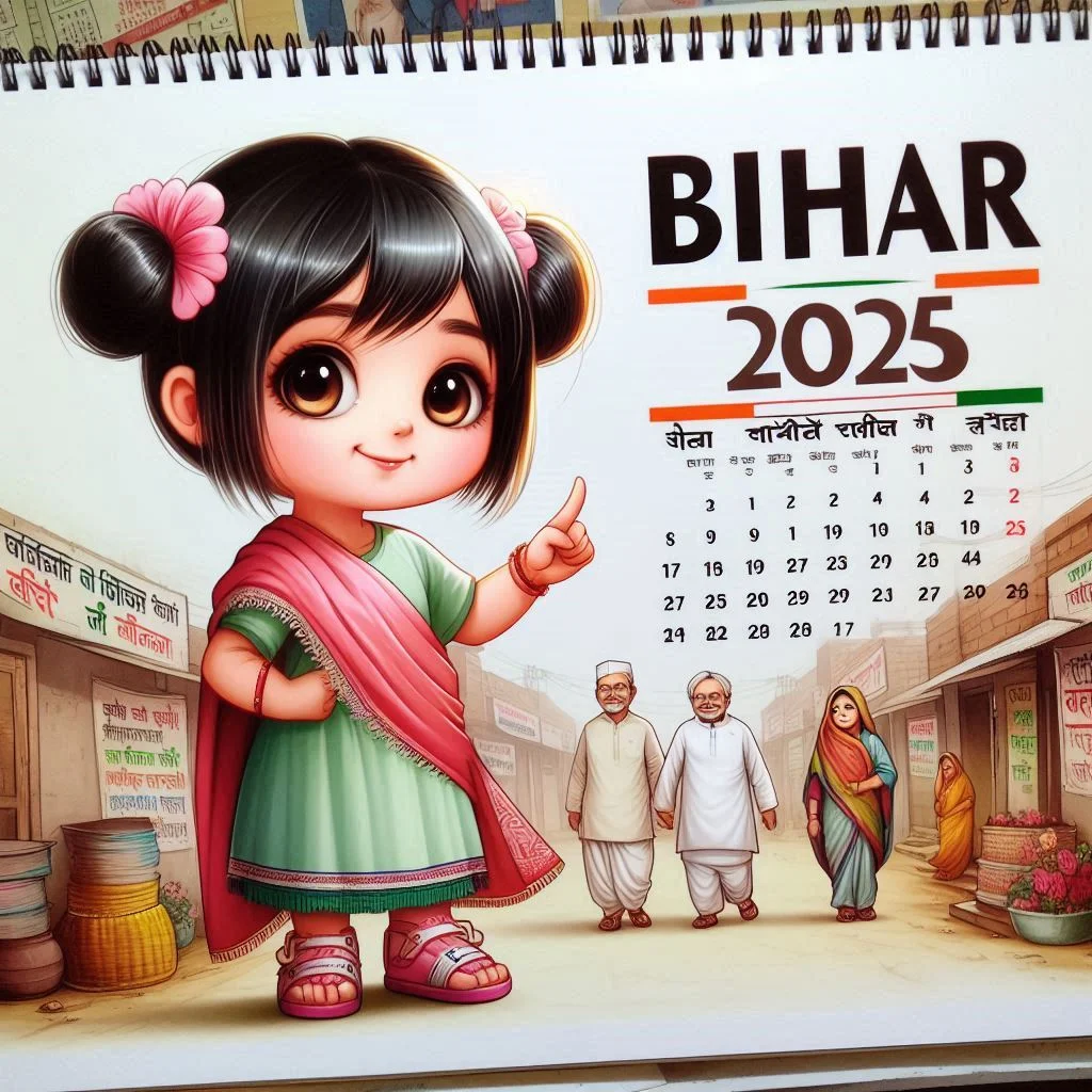 EduVibes Bihar Government Calendar 2025