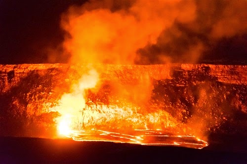 ハワイ島の火山