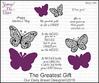 ODBD The Greatest Gift Stamp/Die Duos