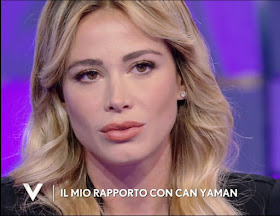 Diletta Leotta foto primo piano labbra viso Verissimo 25 settembre