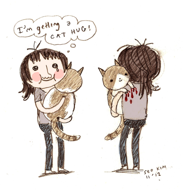 seo kim cat person