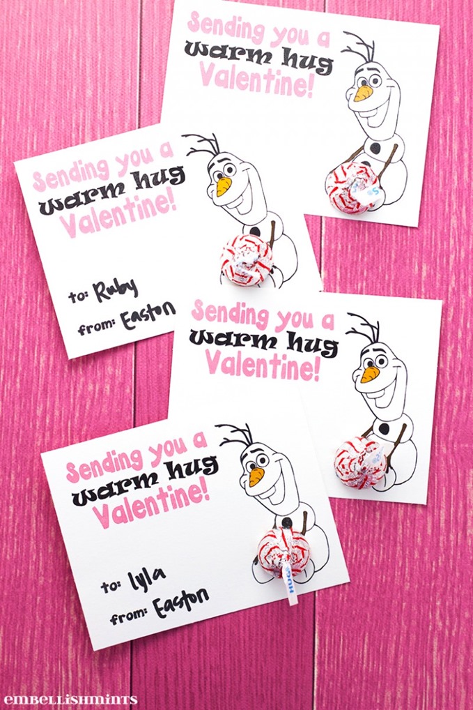 Homemade-Frozen-Olaf-Valentine