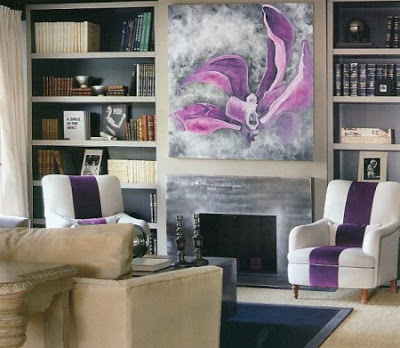 Beige and purple, a beautiful combination 5