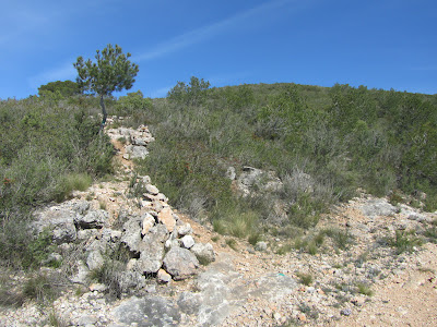 CAL ROTLLAT - FONDO DEL TOTARREU - COLL DELS CARRERS - PUIG DE VILAFRANCA - MASIA DE LA COSTA, Puig de Vilafranca al terme municipal del Montmell