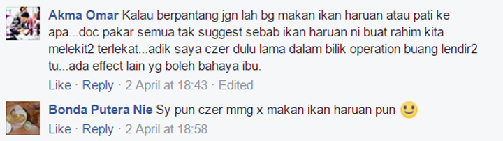 Bahaya Makan Ikan Haruan Untuk Ibu Bersalin Caesarean