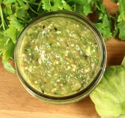 EASY SALSA VERDE #vegetarian #vegan