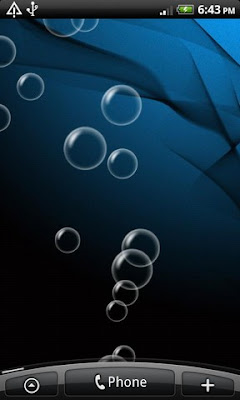 Bubble Live Wallpaper for mobile, Android, Mobile, Android Wallpapers