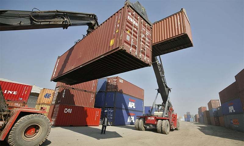 پاکستانی کرنسی میں ملکی برآمدات میں نمایاں اضافہ