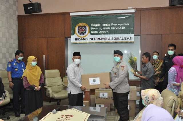 24 Rumah Sakit Terima Bantuan APD dari Pemkot Depok