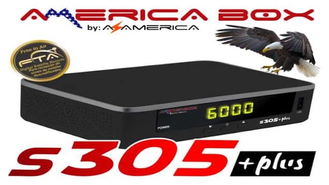  AMERICABOX S305 PLUS NOVA ATUALIZAÇÃO V1.39 - 10/09/2021