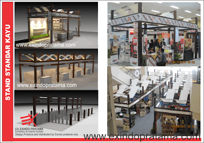 desain stand pameran unik