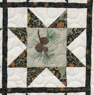 Linda's Embroidered Quilt