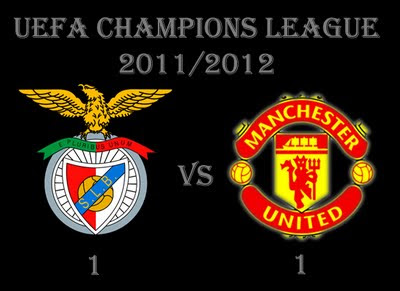 Benfica vs Manchester United Result Champions League