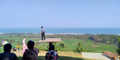 Wisata Gunung selok view