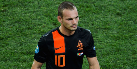 Wesley Sneijder use the number 14