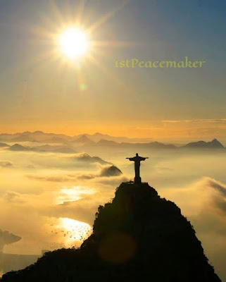 Christ the Redeemer statue, Rio de Janeiro with #1stpeacemaker