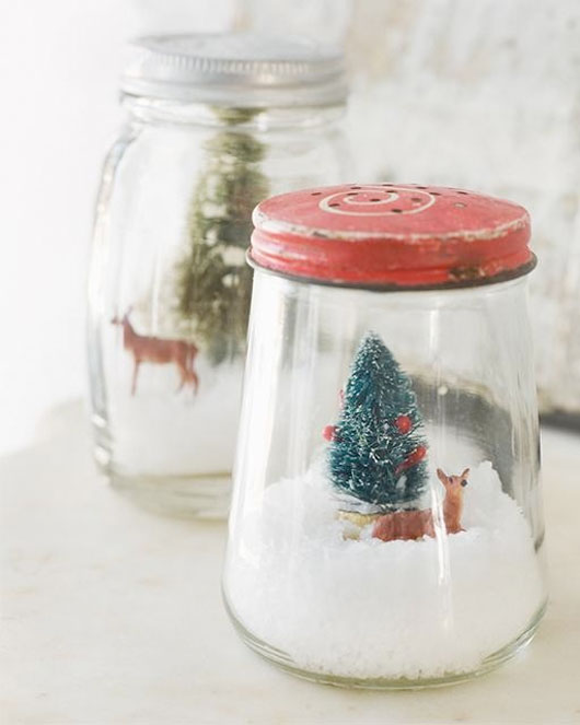 HOLLY JOLLY CHRISTMAS  DIY  SNOW GLOBES Fluxi On Tour