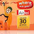 Airtel offers offers Local On Net Calls for 30p/min