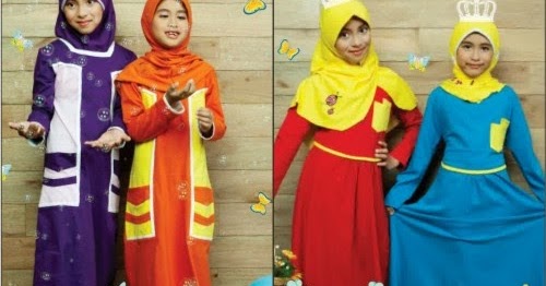 KOLEKSI GAMIS BRANDED ANAK UKHTI KIDS TERBARU 2014