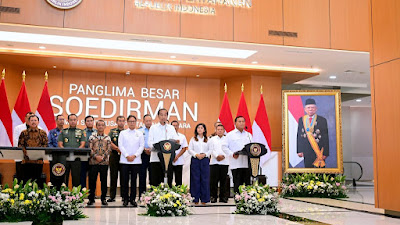 Presiden Jokowi Resmikan RS Pusat Pertahanan Negara Panglima Besar Soedirman