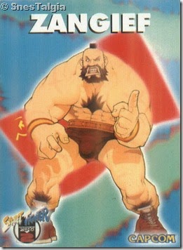 Zangief 1 - Card Street Fighter Zero 2