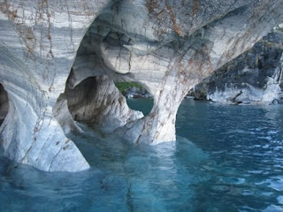 The Marble Caves of Rio Tranquilo