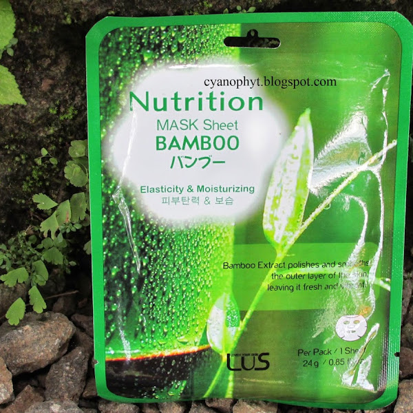 Review: LUS Nutrition Mask Sheet Bamboo