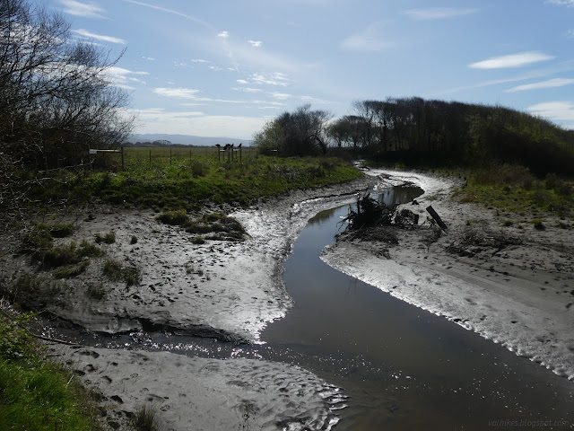 17: somewhat flooded channel