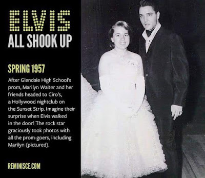 Elvis with Marilyn Walter
