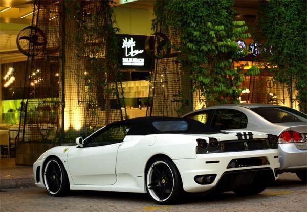 White Ferrari F430 247 AM Sg Exotic Spotter 1 comment