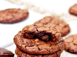 Recette des cookies brownies