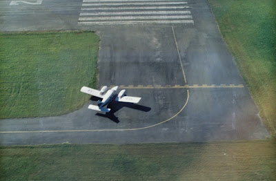 Imagem aérea de São Paulo aeroporto