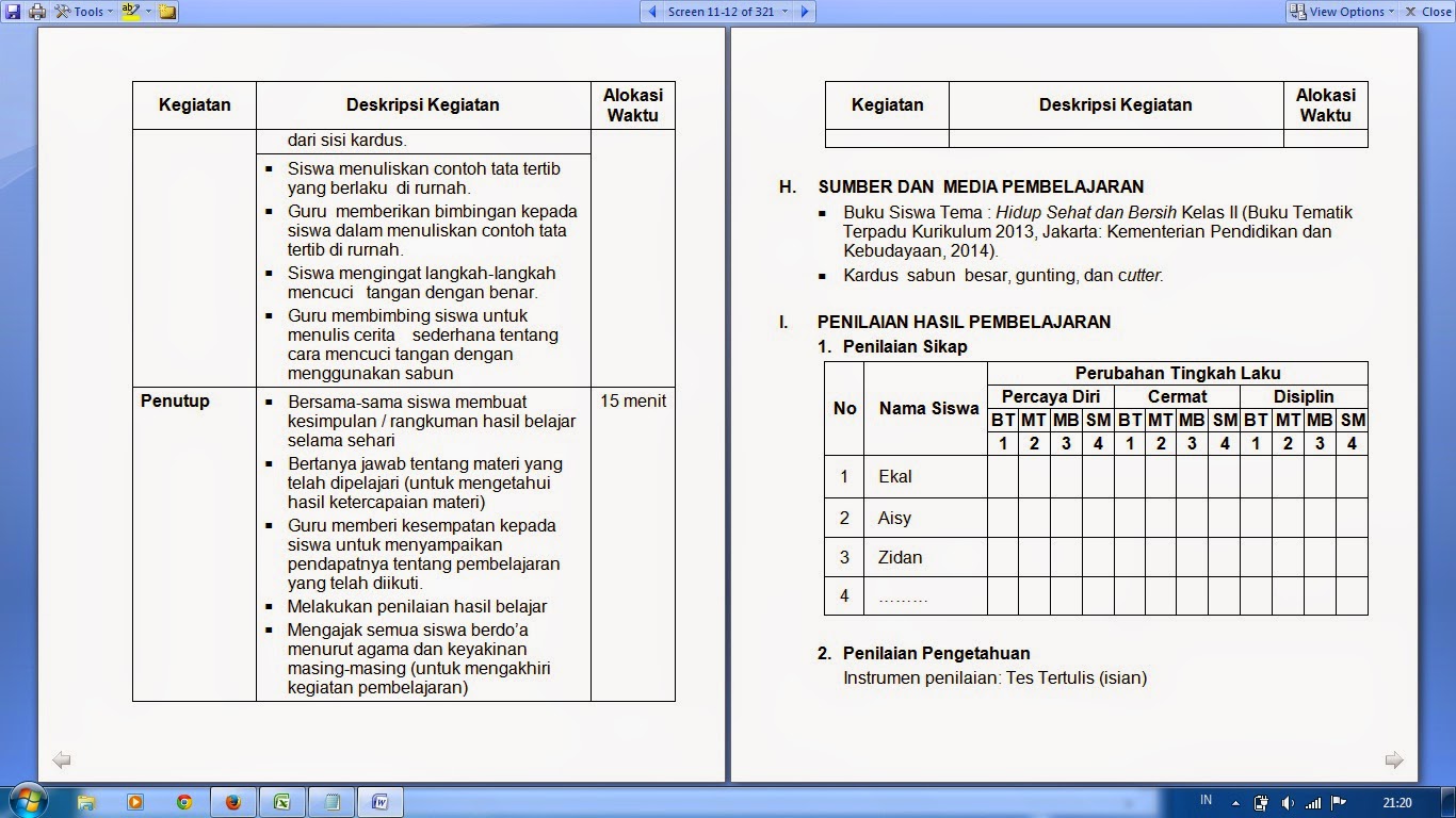 Aplikasi Raport SD Kurikulum 2013 Plus Deskripsi - DAPODIK.ID