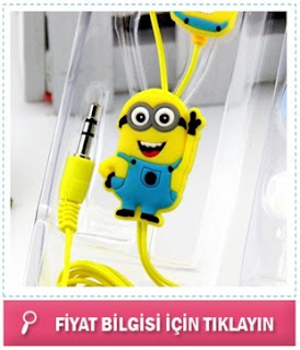 Sevimli Minion Kulaklık