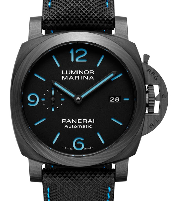 Panerai LUMINOR MARINA CARBOTECH™ Lumino 44mm watch replica PAM01661