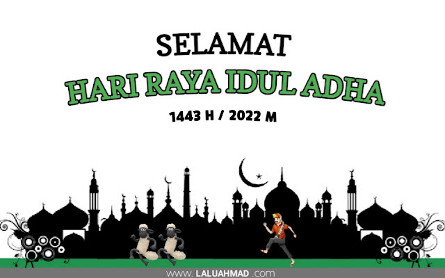 Gambar Ucapan Selamat Hari Raya Idul Adha 1443 H / 2022 M