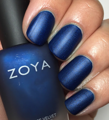 Zoya Matte Velvet Holiday; Yves