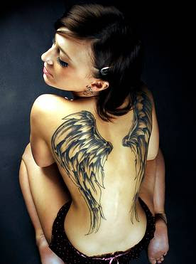 girls back tattoos designs