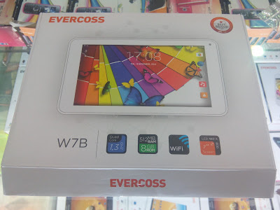 Tablet Murah Evercoss 500 ribuan - Evercoss W7B Quadcore