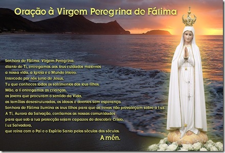 Ora%C3%A7%C3%A3o %C3%A0 Virgem Peregrina - Porto Santo