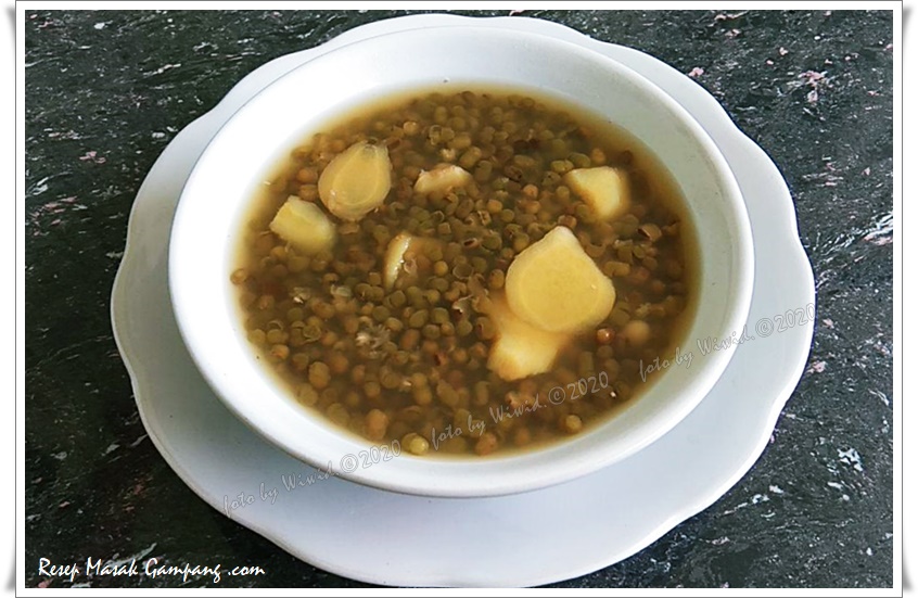 Cara membuat Bubur Kacang Hijau tanpa Santan