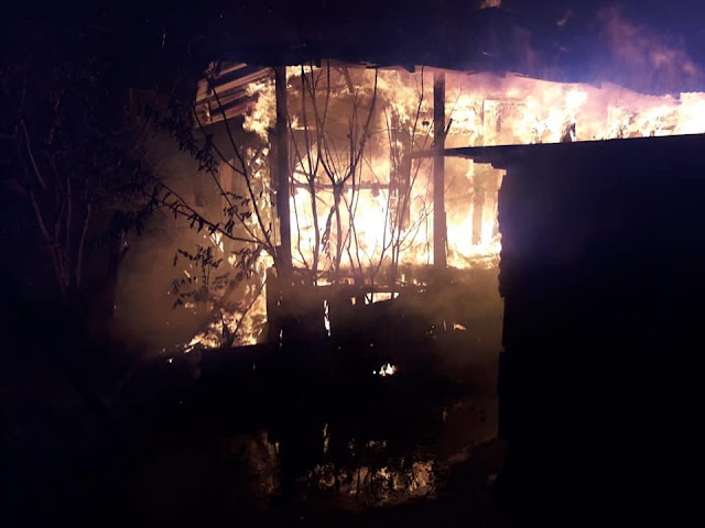 2 Rumah Terbakar di Binalling, Ini Pemilik Rumahnya