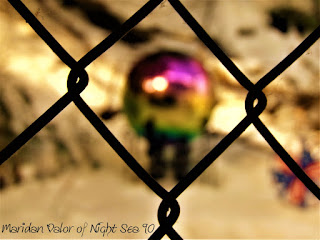 Photos of the new year; gazing ball