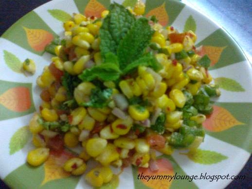 How to make simple easy homemade corn salsa recipe