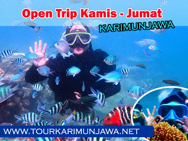 Brosur open trip kamis-jumat karimunjawa