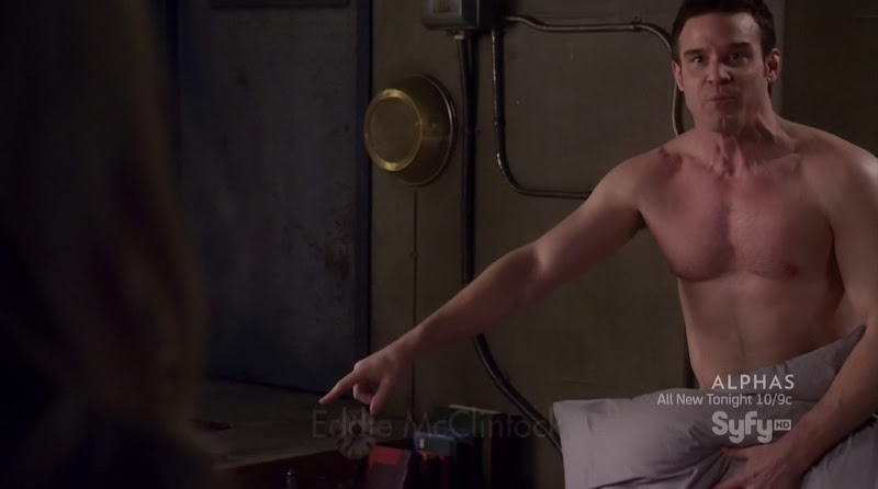 Eddie McClintock Shirtless in Warehouse 13 s3e03